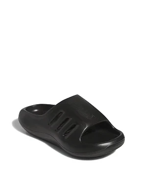 Жіночі шльопанці Adidas adiFOM IIInfinity з екошкіри чорні - фото 2 - Miraton