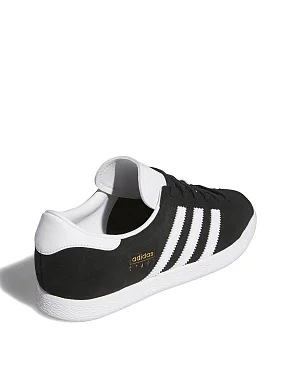 Мужские кеды Adidas STADT кожаные черные - фото 2 - Miraton