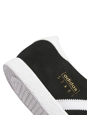 Мужские кеды Adidas STADT кожаные черные - фото 6 - Miraton