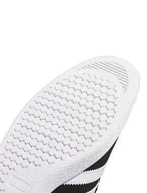 Мужские кеды Adidas STADT кожаные черные - фото 7 - Miraton