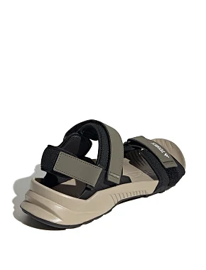 Чоловічі сандалі Adidas TERREX HYDROTERRA текстильні зелені - фото 3 - Miraton