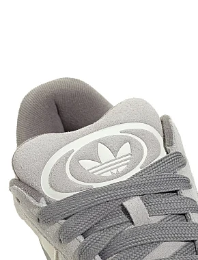 Мужские кеды Adidas CAMPUS кожаные серые - фото 6 - Miraton