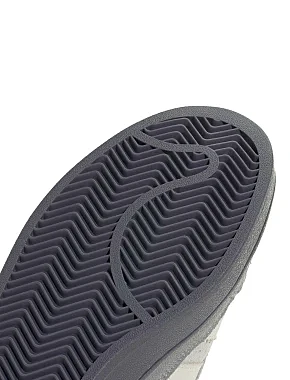 Мужские кеды Adidas CAMPUS кожаные серые - фото 7 - Miraton