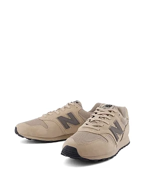 Мужские кроссовки New Balance M3736DX замшевые бежевые - фото 3 - Miraton
