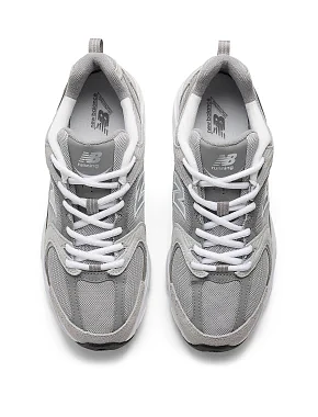 Кросівки New Balance MR530CK з екошкіри сірі - фото 6 - Miraton