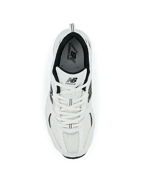 Женские кроссовки New Balance MR530EWB из экокожи белые - фото 3 - Miraton