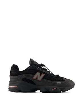 Мужские кроссовки New Balance U100010A из экокожи черные - фото  - Miraton