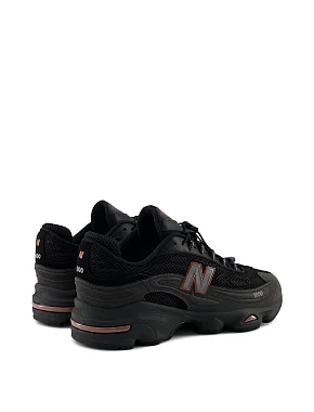Мужские кроссовки New Balance U100010A из экокожи черные - фото 3 - Miraton