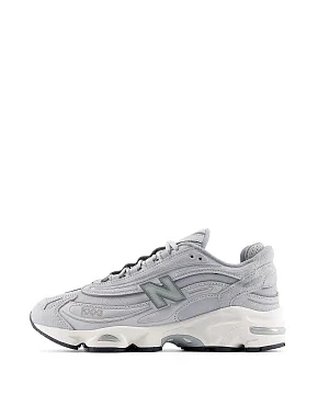 Женские кроссовки New Balance U10002LV кожаные серые - фото 1 - Miraton