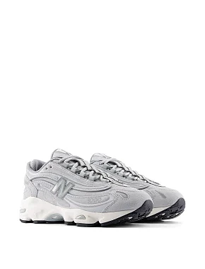 Женские кроссовки New Balance U10002LV кожаные серые - фото 4 - Miraton