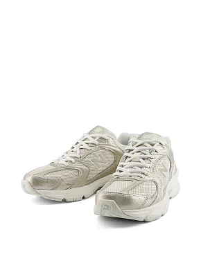 Женские кроссовки New Balance U5301Z0 из экокожи золотого цвета - фото 3 - Miraton