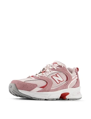 Женские кроссовки New Balance U5304GM замшевые розовые - фото 2 - Miraton