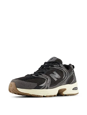 Мужские кроссовки New Balance U5309TN замшевые черные - фото 2 - Miraton