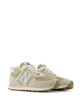 Жіночі кросівки New Balance U5748DF з нубуку бежеві - фото 1 - Miraton