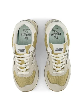 Жіночі кросівки New Balance U5748DF з нубуку бежеві - фото 3 - Miraton