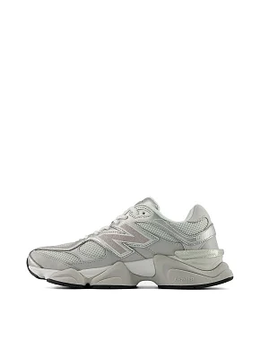 Женские кроссовки New Balance U90606MU кожаные серые - фото 4 - Miraton