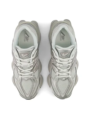 Женские кроссовки New Balance U90606MU кожаные серые - фото 5 - Miraton