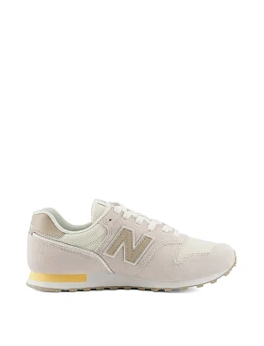 Женские кроссовки New Balance W373686 замшевые бежевые - фото  - Miraton