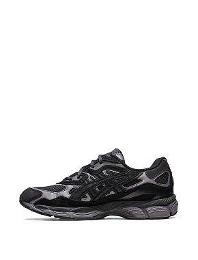 Мужские кроссовки Asics GEL-NYC из экокожи черные - фото 1 - Miraton