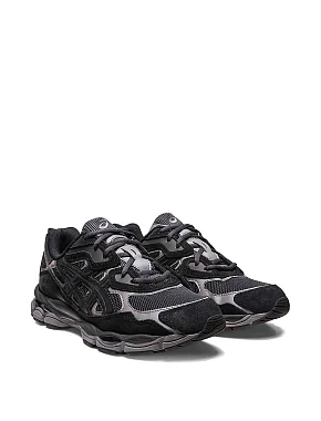 Мужские кроссовки Asics GEL-NYC из экокожи черные - фото 3 - Miraton