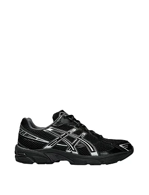 Мужские кроссовки Asics GEL-1130 из экокожи черные - фото  - Miraton
