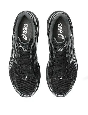 Мужские кроссовки Asics GEL-1130 из экокожи черные - фото 5 - Miraton
