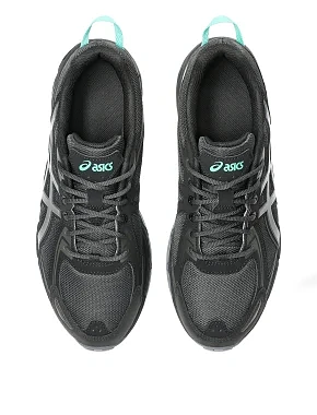 Мужские кроссовки Asics GEL-VENTURE 6 из экокожи черные - фото 5 - Miraton