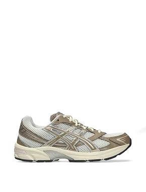 кроссовки Asics GEL-1130 из экокожи бежевые - фото  - Miraton