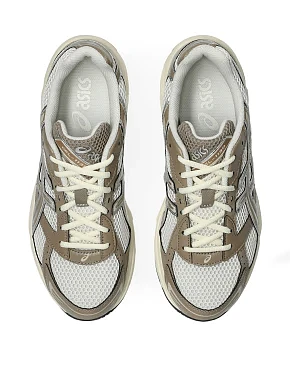 кроссовки Asics GEL-1130 из экокожи бежевые - фото 4 - Miraton