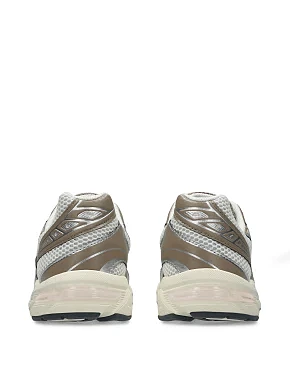 кроссовки Asics GEL-1130 из экокожи бежевые - фото 5 - Miraton