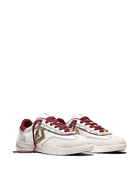 Женские кеды Converse Run Star Trainer замшевые бежевые - фото 2 - Miraton