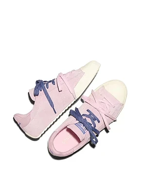 Женские кеды Converse Chuck Taylor Lo замшевые розовые - фото 4 - Miraton