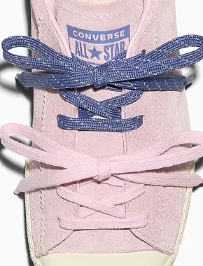 Женские кеды Converse Chuck Taylor Lo замшевые розовые - фото 6 - Miraton