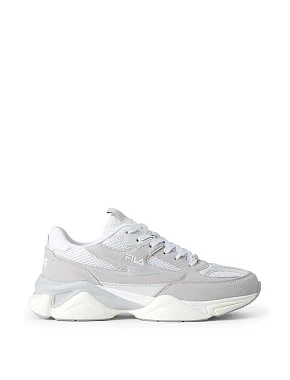 Женские кроссовки FILA RECADE S из экокожи белые - фото  - Miraton