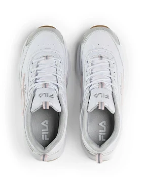 Женские кроссовки FILA SKYE ZP из экокожи белые - фото 3 - Miraton