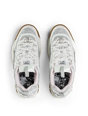 Жіночі кросівки FILA DISRUPTOR CQ wmn з екошкіри сірі - фото 3 - Miraton