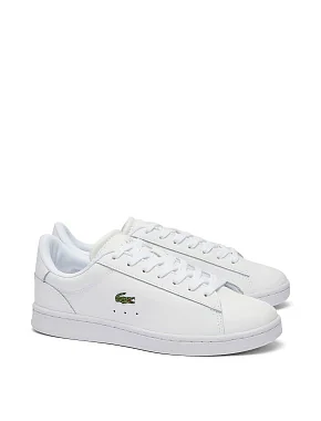 Жіночі кеди Lacoste CARNABY шкіряні білі - фото 1 - Miraton