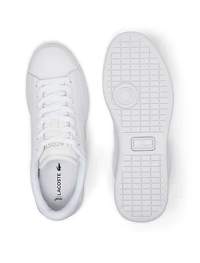 Жіночі кеди Lacoste CARNABY шкіряні білі - фото 3 - Miraton