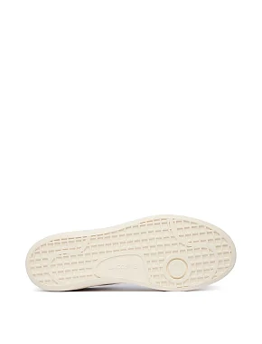 Жіночі кеди Lacoste BASESHOT шкіряні білі - фото 4 - Miraton