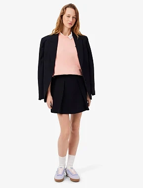 Жіночі кросівки Lacoste AURA замшеві блакитні - фото 5 - Miraton