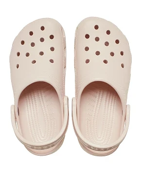 Жіночі сабо Crocs Classic Clog гумові рожеві - фото 3 - Miraton