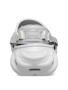 Женские сабо Crocs Echo Clog резиновые серые - фото 6 - Miraton
