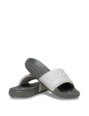 Мужские шлепанцы Crocs All Day Slide из экокожи белые - фото 2 - Miraton