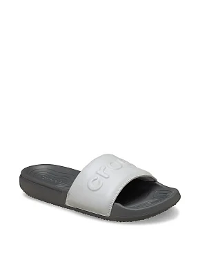 Мужские шлепанцы Crocs All Day Slide из экокожи белые - фото 5 - Miraton
