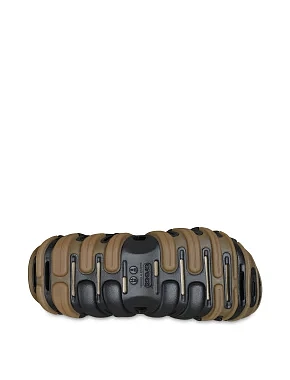 Мужские сабо Crocs Echo Clog резиновые черные - фото 3 - Miraton