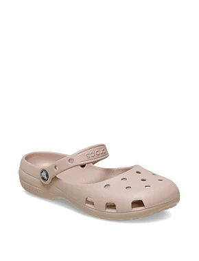Женские сабо Crocs Classic Ballet резиновые розовые - фото 1 - Miraton
