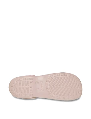 Женские сабо Crocs Classic Ballet резиновые розовые - фото 4 - Miraton