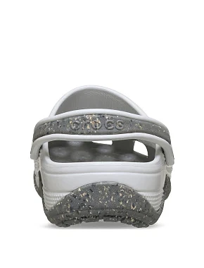 Мужские сабо Crocs Classic Clog резиновые серые - фото 6 - Miraton