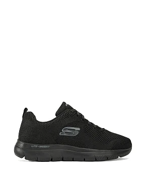 Мужские кроссовки Skechers TRACK текстильные черные - фото  - Miraton