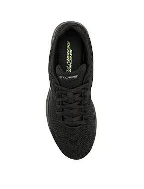 Мужские кроссовки Skechers TRACK текстильные черные - фото 4 - Miraton